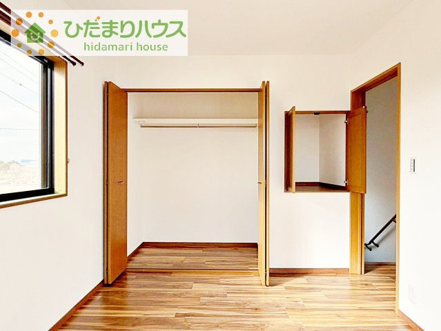 【収納】 | つくば市羽成　中古戸建 | クローゼットタイプの収納は荷物がどこにあるかすぐに見つかります！