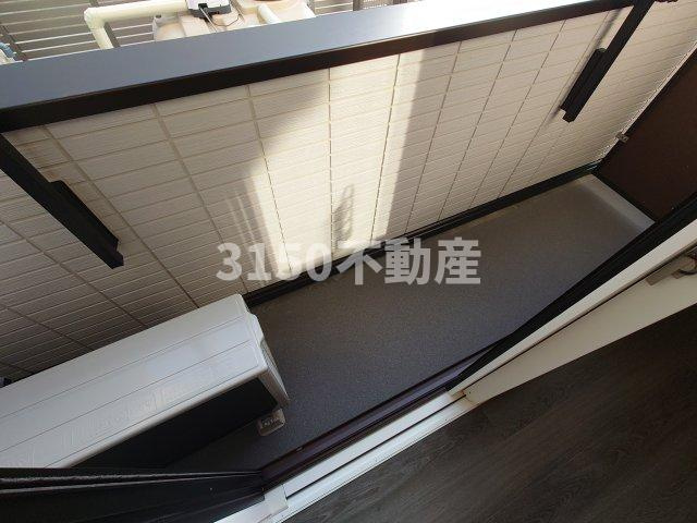 セレスティア岐南　Westのバルコニー