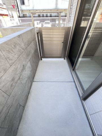 大阪市城東区永田１丁目の賃貸マンションのバルコニー
