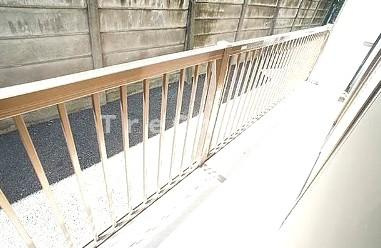 東山コーポⅡのバルコニー