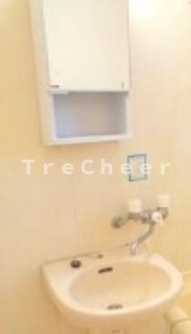 東山コーポⅡの洗面所