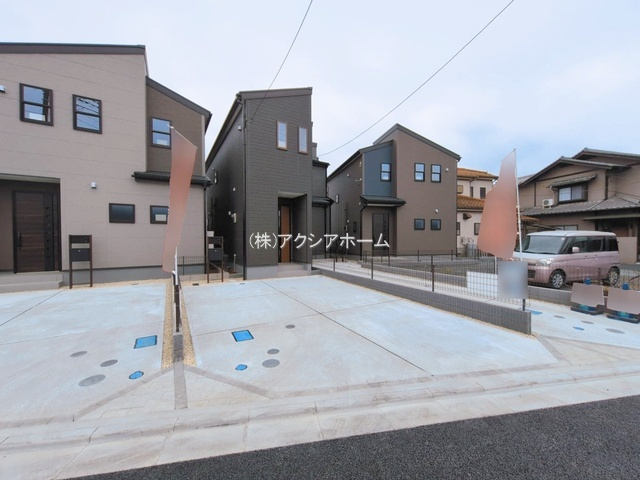 入間市仏子・全3棟　新築一戸建　2号棟　の外観|現地写真（2025年9月8日撮影）