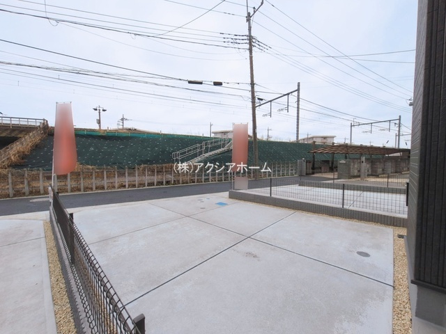 入間市仏子・全3棟　新築一戸建　2号棟　の外観|現地写真（2025年9月8日撮影）