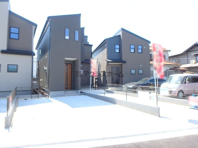 入間市仏子・全3棟　新築一戸建　2号棟　の外観|現地写真（2026年1月27日撮影）