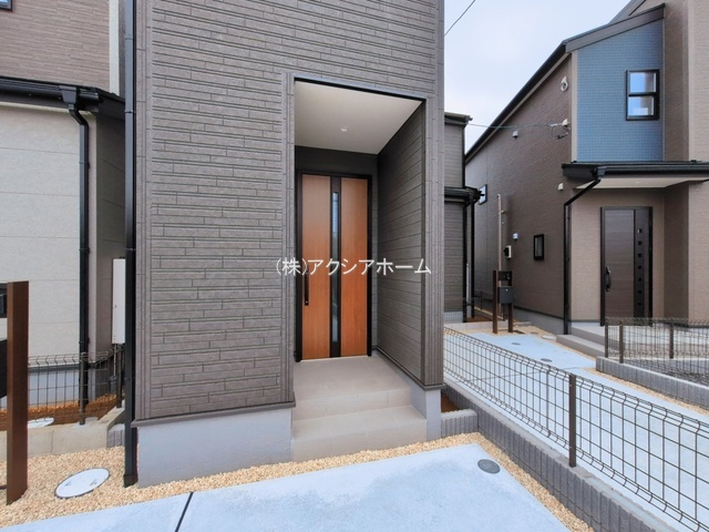 入間市仏子・全3棟　新築一戸建　2号棟　の外観|現地写真（2025年10月23日撮影）