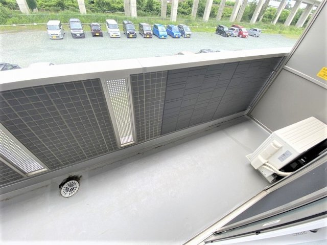 ヒルズレジデンシャルD23のバルコニー