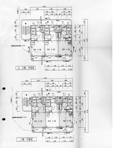 投資物件「サンヒルズ東蒲池」の間取り