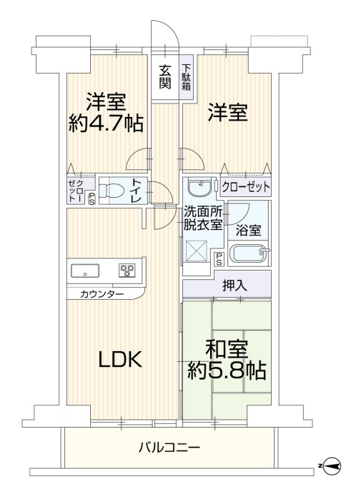 ダイアパレス藤沢湘南台Ⅱの外観