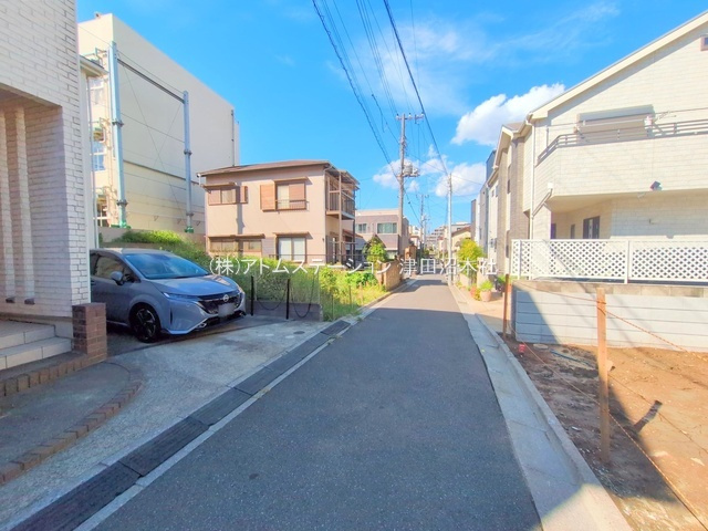 【前面道路含む現地写真】 | アトムセレクト船橋市前原西２３期　１号地
