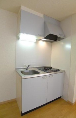 【キッチン】 | キルシュブリューテ | 二口ガスコンロ。