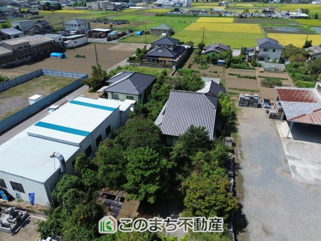 宇都宮市下平出町　中古戸建の外観|敷地面積約899㎡の中古一戸建