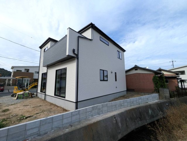 岡山市南区彦崎3期GRAFAREの外観|◆2025年11月撮影