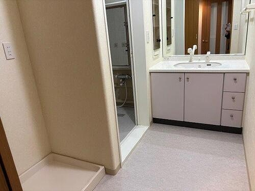 アルファステイツ昭和町の洗面所|洗面所　原状回復工事後/2025年7月