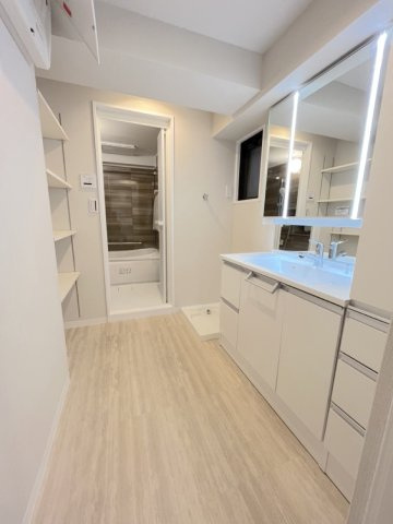 ライオンズマンション博多南第3の脱衣所