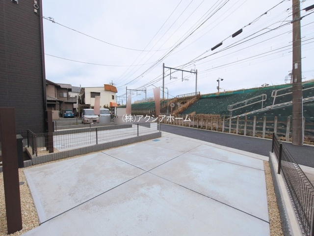 入間市仏子・全3棟　新築一戸建　3号棟　の外観|現地写真（2025年9月8日撮影）