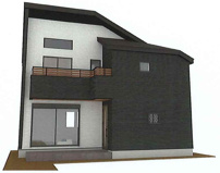 【仲介手数料無料！！】府中市若松町3丁目　新築戸建て（全4棟）2号棟　5790万円の画像