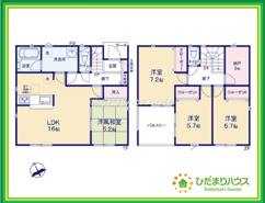 いわき市錦町第31　新築戸建　3号棟の画像