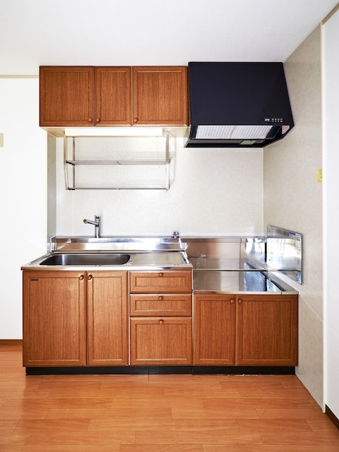 アルパポンテ一番館のキッチン