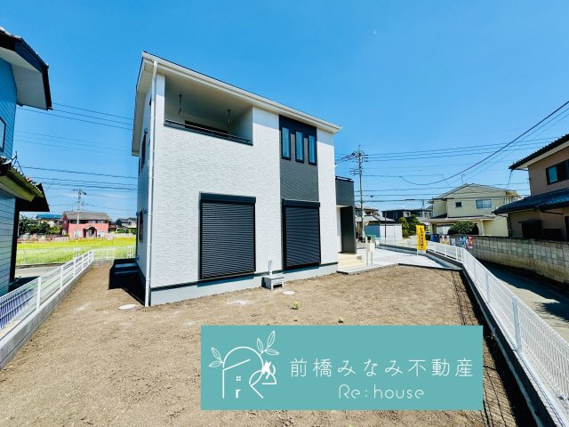 前橋市青柳町第２　限定1棟　リーブルガーデン　新築建売分譲の外観|きれいな外観です