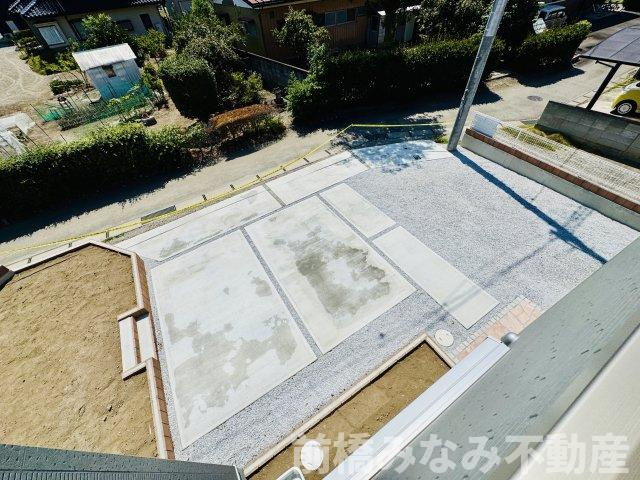 前橋市川曲町第２　３号棟(全３棟)　リーブルガーデン　新築建売分譲の駐車場|車をお持ちの方に嬉しい駐車場付きの物件です