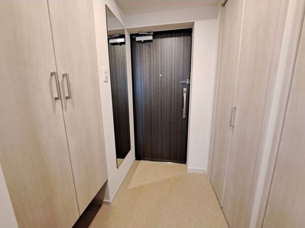 スプランディッド天王寺IIIの玄関