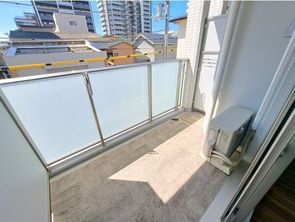 スプランディッド天王寺IIIのバルコニー