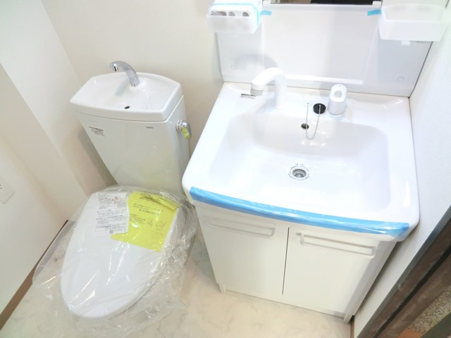 Ｐｒｉｎｔｅｍｐｓ東岸町の洗面所|シャンプードレッサー型・洗面台あり