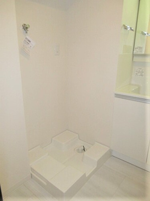 【設備】 | ライオンズガーデン大宮日進第２ | 室内洗濯機置き場　※前回募集時2020年1月撮影