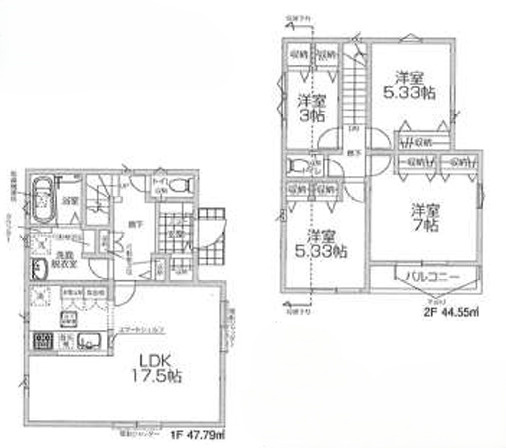 detached 羽加美３丁目