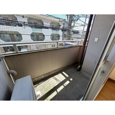 菊水マンションのバルコニー