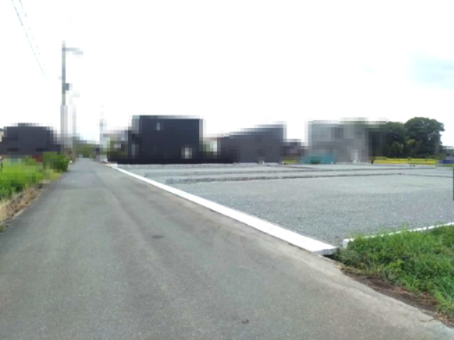 SUNタウン中央Ⅲ-5（旗西）の前面道路含む現地写真