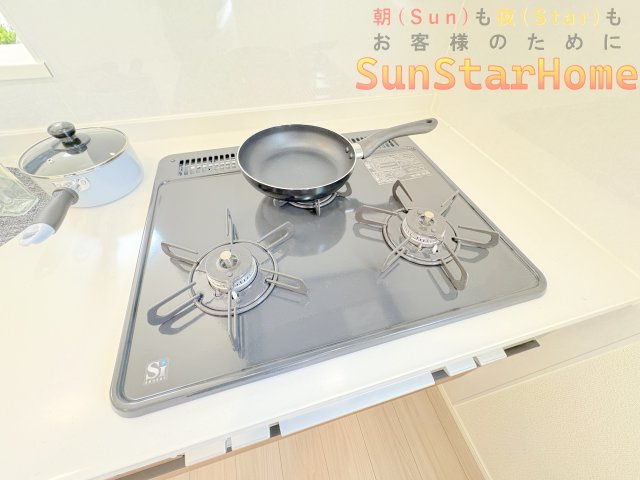 【サンスターホーム】あきる野市野辺　新築5号棟のキッチン