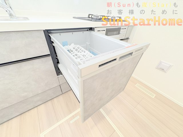 【サンスターホーム】あきる野市野辺　新築3号棟のキッチン
