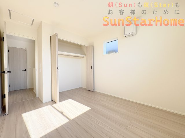 【サンスターホーム】あきる野市野辺　新築3号棟の洋室