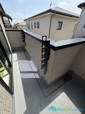 伊勢原市高森台3丁目　新築戸建　全2棟2号棟のバルコニー