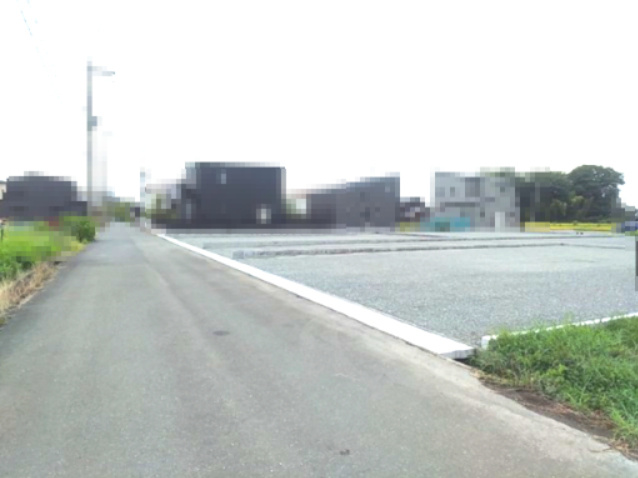 SUNタウン中央Ⅲ-5（西）の前面道路含む現地写真