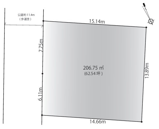 ◆建築条件無し◆戸塚区平戸町 売地 7980万円