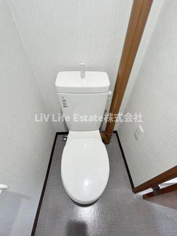 ガーデンハイツ滝山Bのトイレ