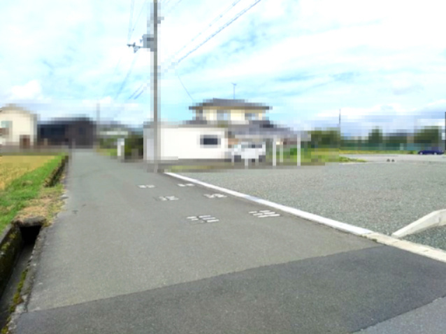 SUNタウン中央Ⅲ-5（南）の前面道路含む現地写真