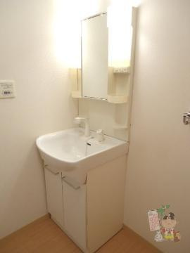 シャーメゾンひまわりの洗面所|洗面