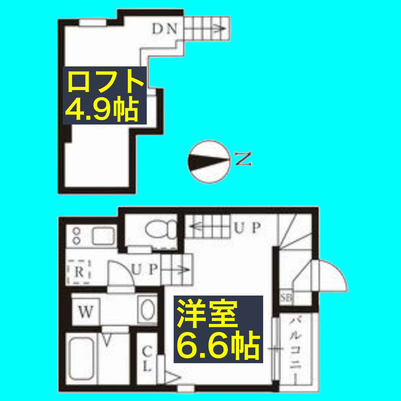 ウィンクルム新瑞橋の間取り