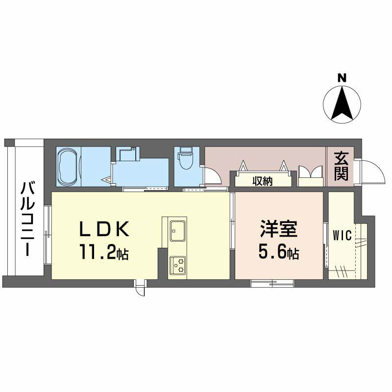 ハルミエール　Ⅱの間取り