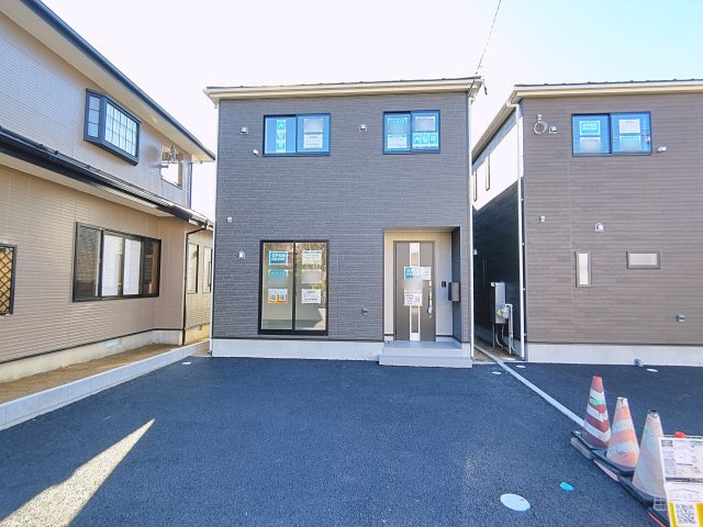 新築戸建・建売　郡山市開成5丁目　制震+耐震構造　開成小・第一中の外観