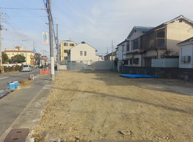 堀池5丁目　土地の前面道路含む現地写真