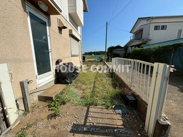 中古戸建ての庭