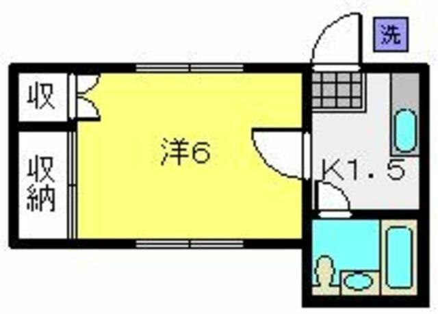 横浜市神奈川区白楽のアパートの画像