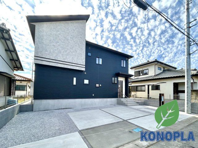 【新築戸建】高崎市吉井町長根　の外観|■外観｜今から見たい！大歓迎です♪お気軽にお問い合わせください♪オウチ探しは木ノ葉プランニング♪