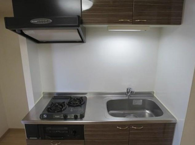 【キッチン】 | ルーブル中野新井 | 2口コンロのシステムキッチン！