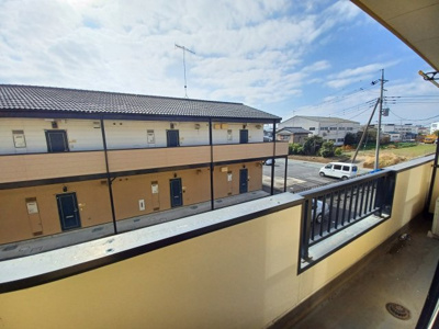 【バルコニー】 | ラビットハウスきさく | バルコニーです