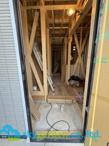 鎌倉市大船4丁目　新築戸建　全4棟2号棟の玄関